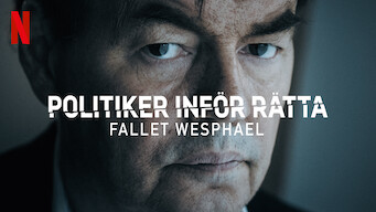 Politiker inför rätta: Fallet Wesphael (2021)