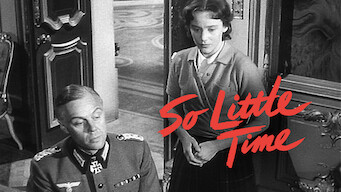 So Little Time (1952)